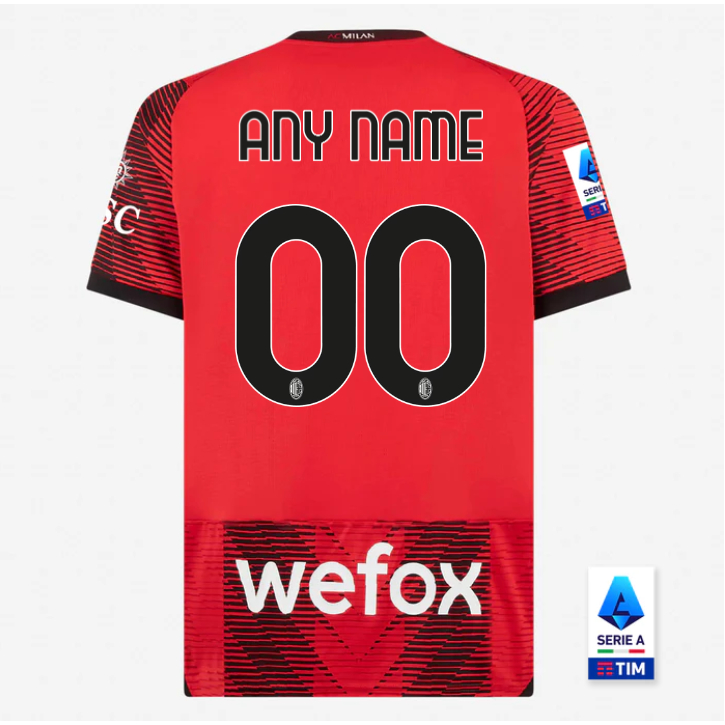 Áo Bóng Đá Câu Lạc Bộ AC 23-24 Size S-4XL