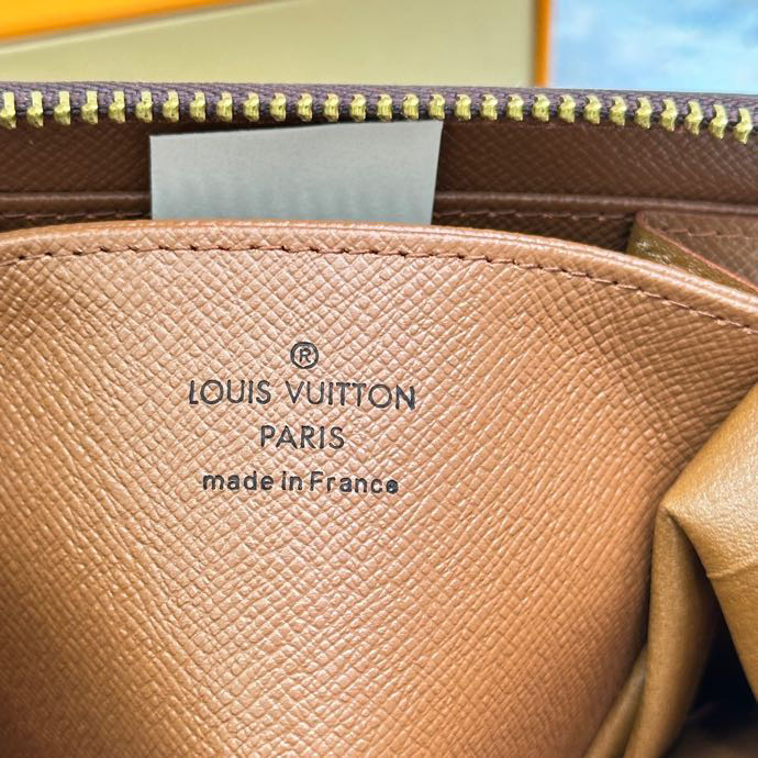 Louis vuitton Ví Đựng Thẻ m60067 Chất Lượng Cao Có Khóa Kéo Tiện Lợi
