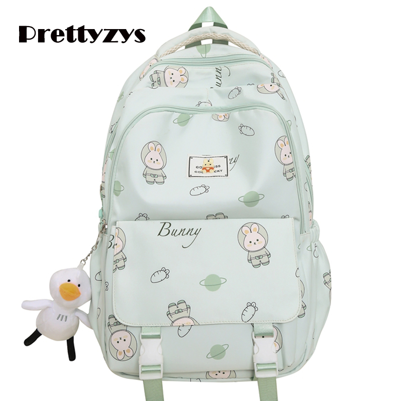 Backpack Prettyzys 2023 Korean Large capacity School 15.6 inch For Teenage Girl