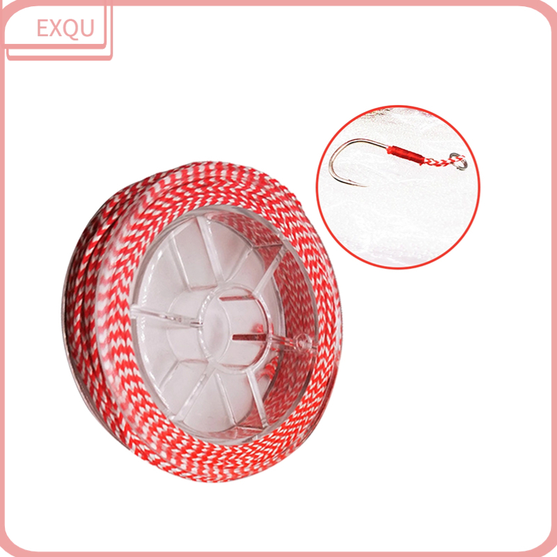 Braided Fishing Line Lure PE Red+White Roll Line Tied 10M Jigging LineHigh Quality