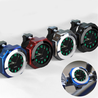 Đồng Hồ Dạ Quang Gắn 22-28mm Bảng Điều Khiển Xe Đồng hồ gắn xe Hơi Đồng hồ điện tử mini chống thấm nước trang trí xe hơi / xe đạp / xe mô t