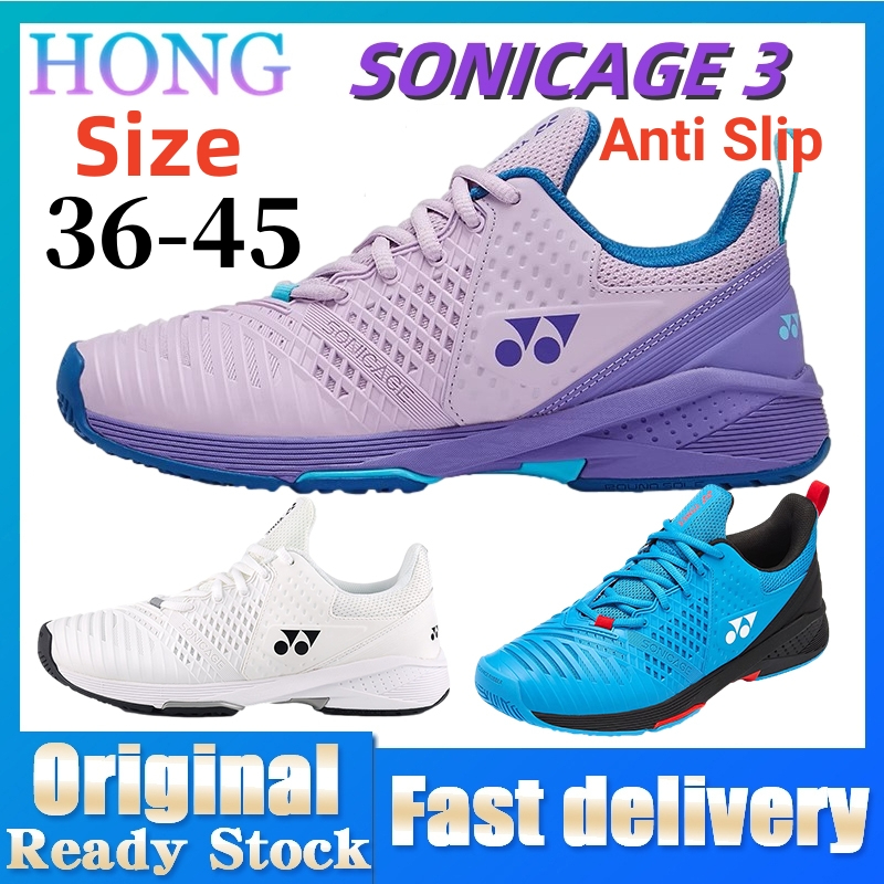 Yonex SHT-S3 Giày cầu lông nam nữ Có Đệm Khí Chống Trượt Siêu Nhẹ Thoáng Khí Cho Nam Và Nữ Giày Thể Thao yonex Sonicage 3