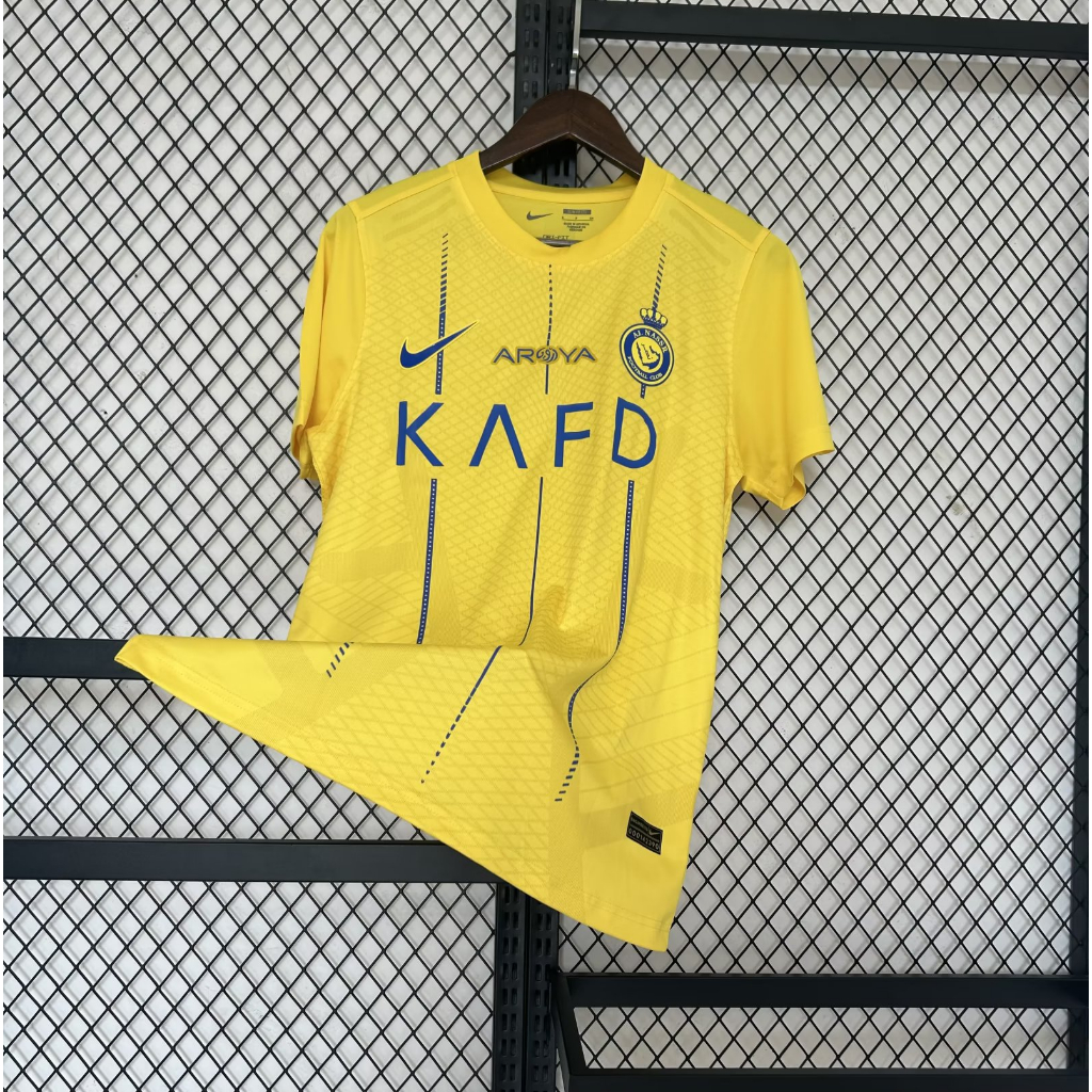 Người hâm mộ phát hành 23/24 áo bóng đá sân nhà alnassr s-4xl