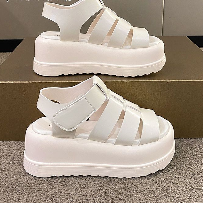 C＆S  Dép sandal nữ Hở Ngón Đế Dày Có Quai Cài 2023NEW Mùa hè Kiểu Dáng Thời Trang B98G1PZ 35Z230829