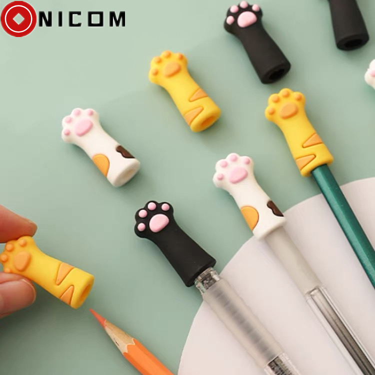 Nắp Đậy Bút Chì Mở Rộng Hình Chân Mèo Dễ Thương