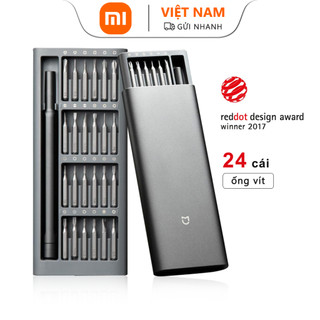 Bộ Tua Vít Xiaomi Mijia 24 Vỏ Hợp Kim Nhôm Có Nam Châm Kèm Hộp Đựng
