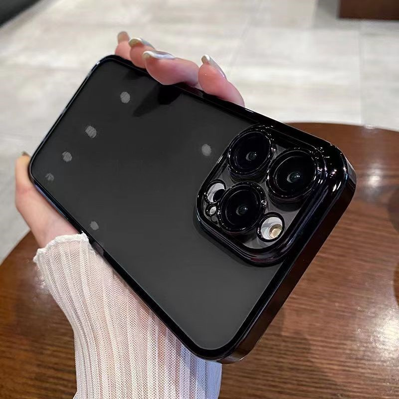 Ốp điện thoại viền vuông giả cho for iPhone 14 Pro Max 13 Pro 7plus/8plus/X/Xs/Xs/Xsmax/11/11pro/11prmax/12/12pro/12promax/ip13promax