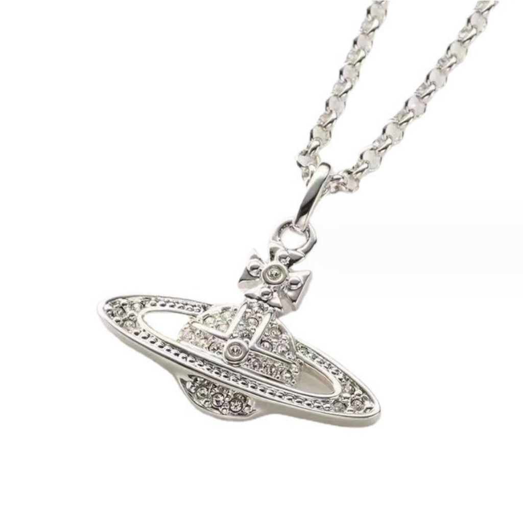 Dây Chuyền Mặt Đá saturn Nhiều Màu Sắc Hợp Thời Trang Cho Nữ - 41-50cm