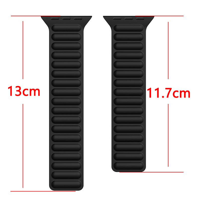 Dây Đeo Silicon Từ Tính Chống Nước Cho Đồng Hồ Thông Minh Apple watch Series 8 7 SE 6 5 4 3 Ultra iwatch 40mm 44mm 41mm 45mm 49mm