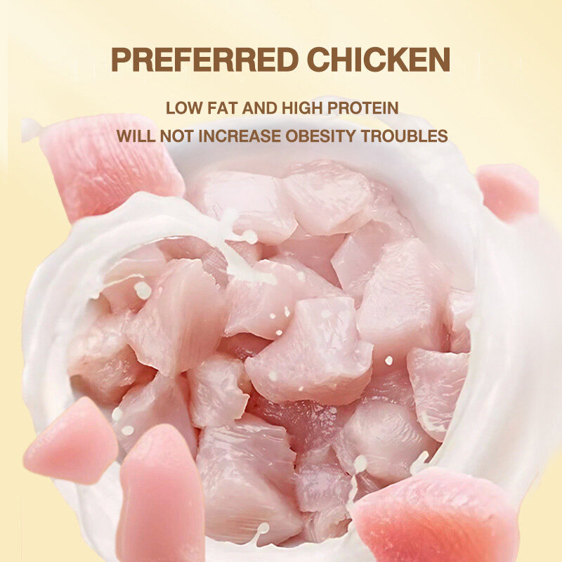 PAWPET Chó ăn vặt gà quấn que sữa mài răng 100g hzmps0018