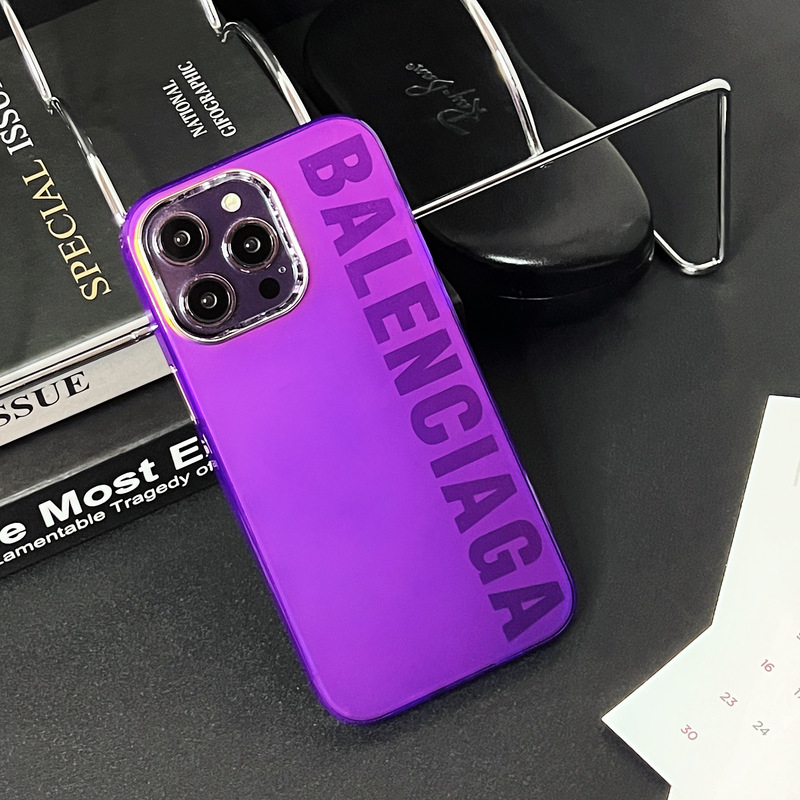 Hoạt Hình Ốp Điện Thoại Hình logo Balenciaga Cho iphone15 15pro 15ultra iphone14 14pro 14promax iphone13 13pro 13promax iphone12 12pro 12promax iphone11