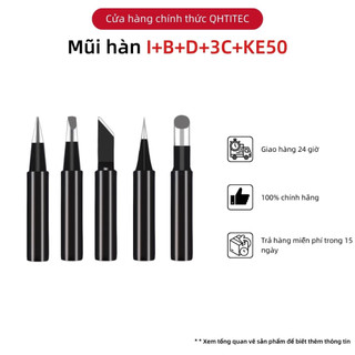  Bộ 5 mũi hàn JCD 900M-T cho trạm làm lại mỏ hàn JCD 908 908S 908U 8898 858D 