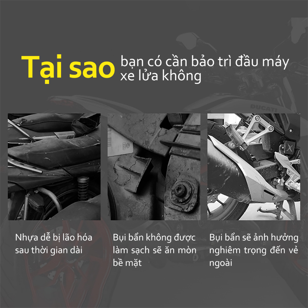 Koby Tân trang các bộ phận nhựa xe máy/làm đen bảng điều khiển ô tô/sáp chống oxy hóa/sáp làm sạch da/chất chăm sóc đánh bóng