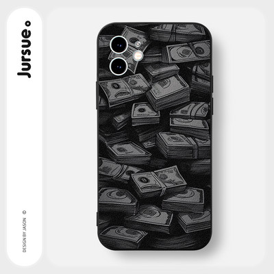 Ốp lưng JURSUE mềm chống bẩn hình ngầu độc lạ cho iPhone 17 16 15 14 13 12 11 PRO MAX SE 2020 X XR XS ip 8 7 Plus Y4062