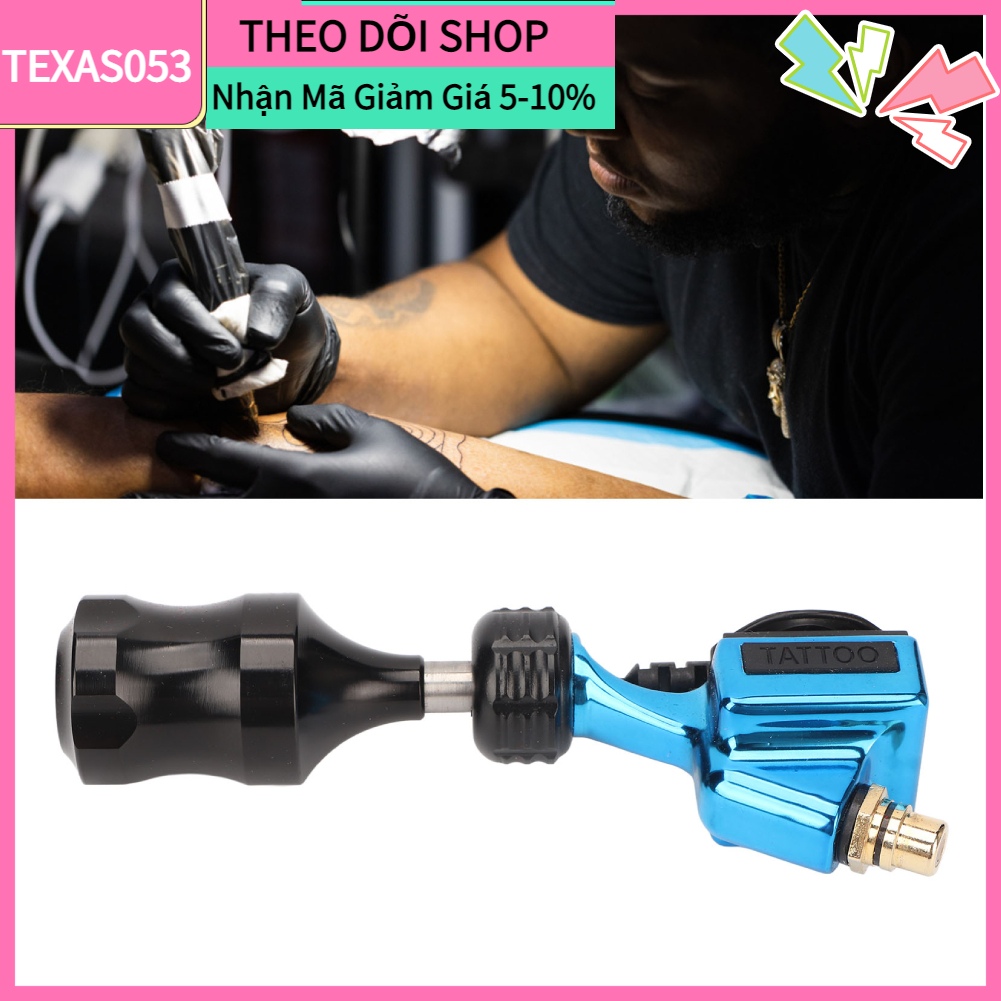 Máy Xăm Hình RCA 5‑10V Tattoo Machine Chuyên nghiệp 5mm【Texas053】