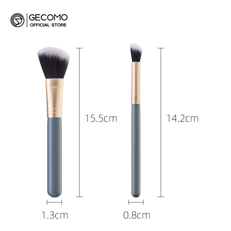 Gecomo Bảng Phấn Tạo Khối 6 Màu Lì Bắt Sáng Trang Điểm Ba Chiều