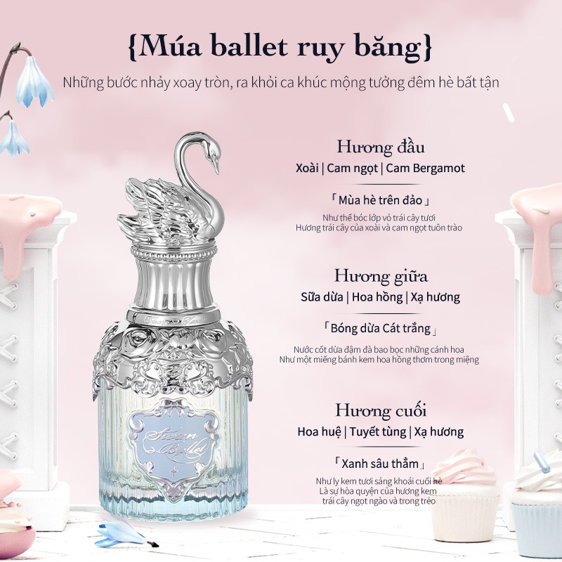 Flower Knows Nước Hoa Dòng Swan Ballet Của 50ml