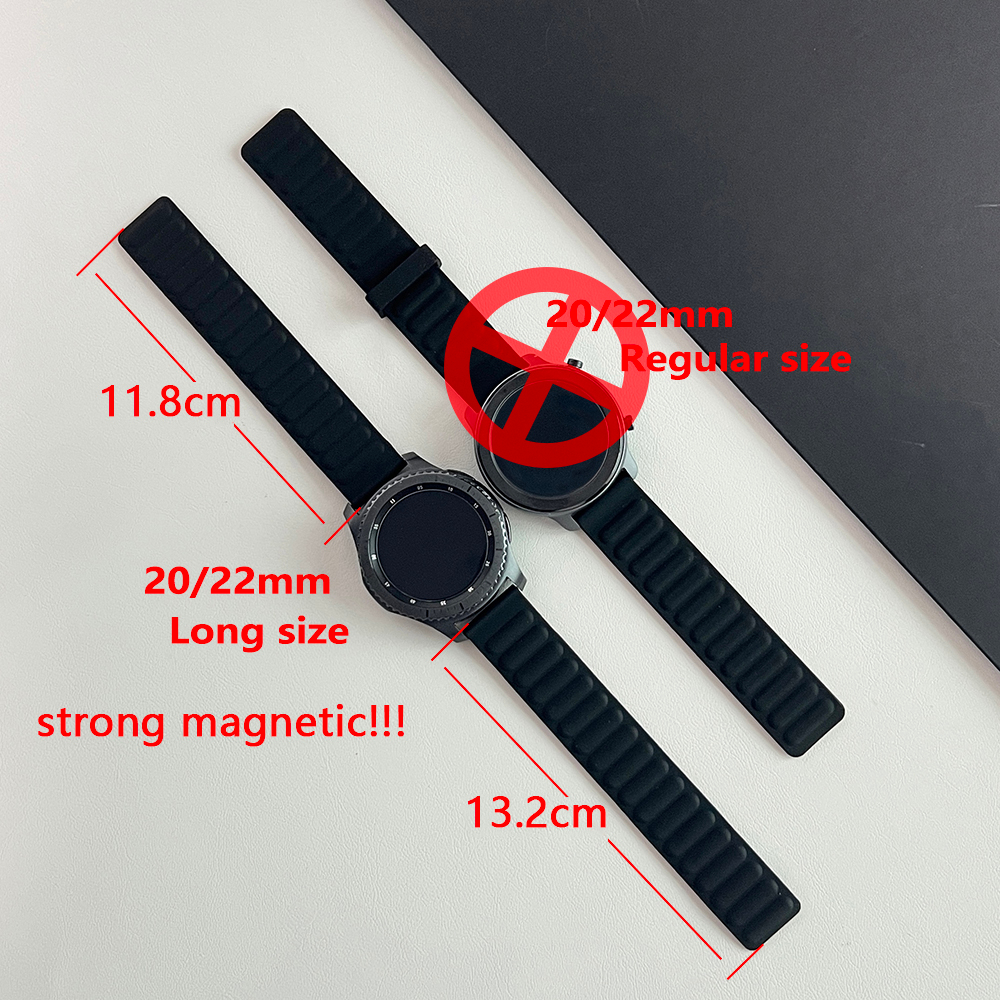 Dây Đeo Silicon Chống Nước Có Nam Châm Cho Đồng Hồ Thông Minh Haylou GS LS09A