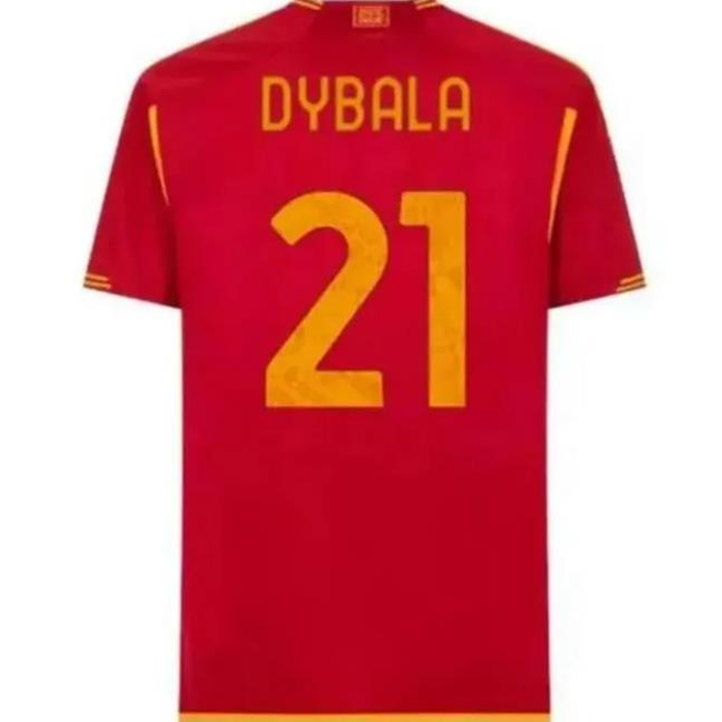 Người hâm mộ phát hành 2023/24 as.roma áo bóng đá sân nhà s-4xl