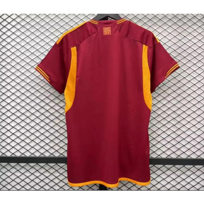 Người hâm mộ phát hành 2023/24 as.roma áo bóng đá sân nhà s-4xl
