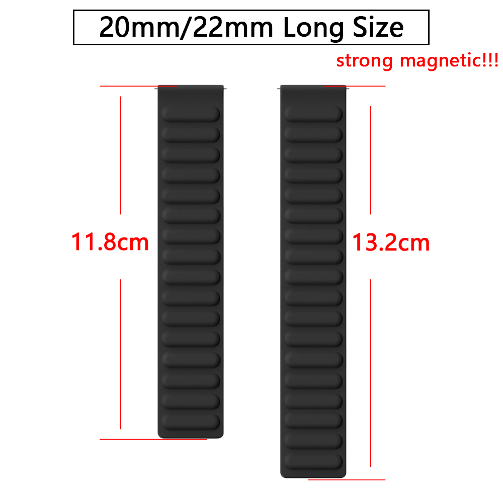 Dây Đeo Silicon Chống Nước Có Nam Châm Cho Đồng Hồ Thông Minh Haylou RS4 Plus