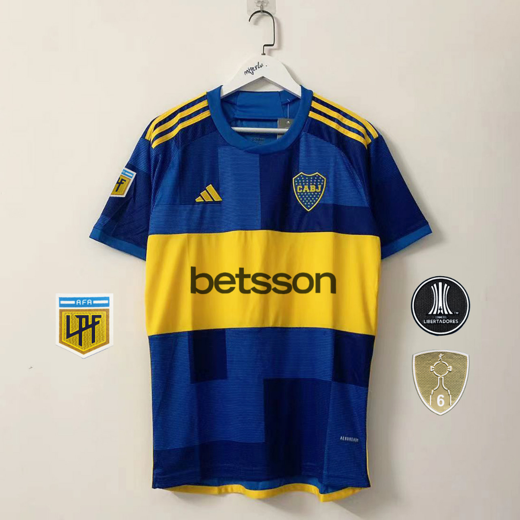 Áo Bóng Đá Sân Nhà Đội Tuyển boca 23 / 24 Size s-4xl