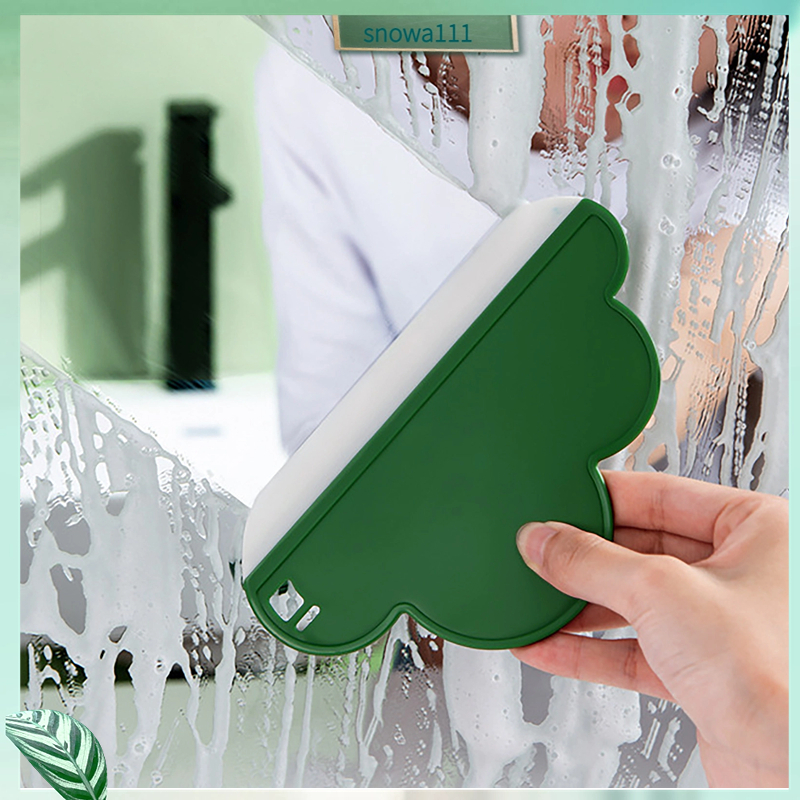 Bán buôn Lưỡi nước PP Silicone Squeegee Loại bỏ sương mù hiệu quả Khăn lau mini có thể treo được cho cửa sổ phòng tắm nhà bếp