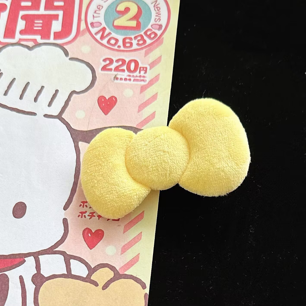 Dễ Thương Kẹp Tóc Nơ Màu Kẹo Ngọt Xinh Xắn