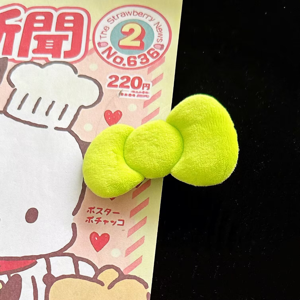 Dễ Thương Kẹp Tóc Nơ Màu Kẹo Ngọt Xinh Xắn