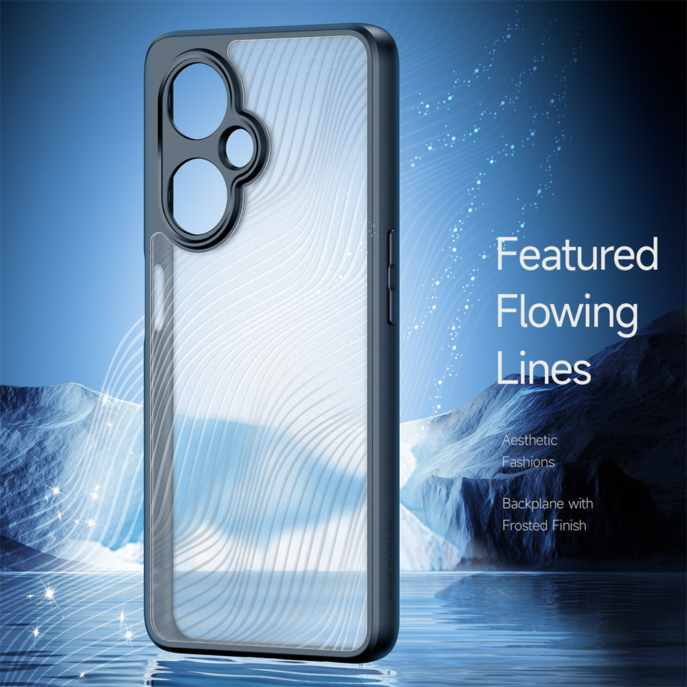 UFLAXE AIMO Ốp Cho OnePlus Nord CE 3 Lite 5G / Nord N30 Ốp Lưng Điện Thoại Cứng Chống Sốc Mờ Trong Suốt Chống Ố Vàng Chống Trượt Ốp Bảo Vệ Toàn Diện