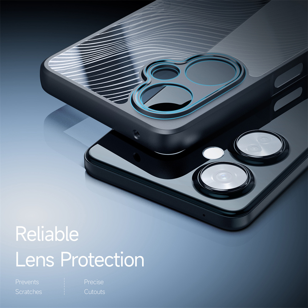 UFLAXE AIMO Ốp Cho OnePlus Nord CE 3 Lite 5G / Nord N30 Ốp Lưng Điện Thoại Cứng Chống Sốc Mờ Trong Suốt Chống Ố Vàng Chống Trượt Ốp Bảo Vệ Toàn Diện