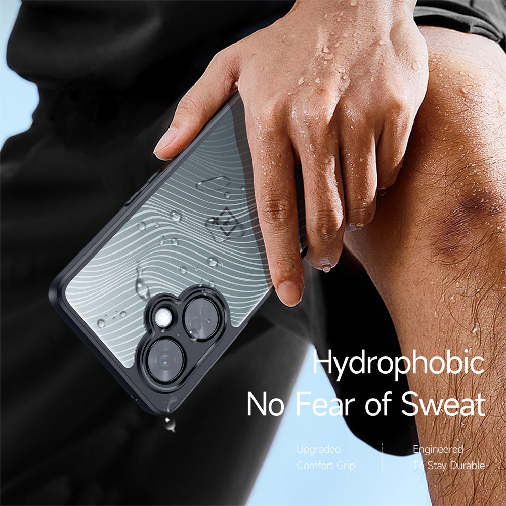 UFLAXE AIMO Ốp Cho OnePlus Nord CE 3 Lite 5G / Nord N30 Ốp Lưng Điện Thoại Cứng Chống Sốc Mờ Trong Suốt Chống Ố Vàng Chống Trượt Ốp Bảo Vệ Toàn Diện