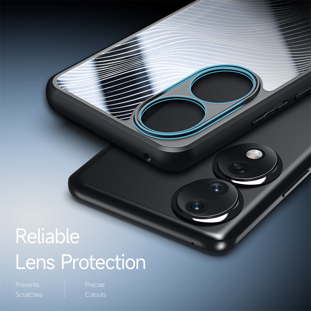 UFLAXE AIMO Ốp Cho Honor 90 / Honor 90 Pro / Honor 90 Lite 5G Ốp Lưng Điện Thoại Cứng Chống Sốc Mờ Trong Suốt Chống Ố Vàng Chống Trượt Ốp Bảo Vệ Toàn Diện