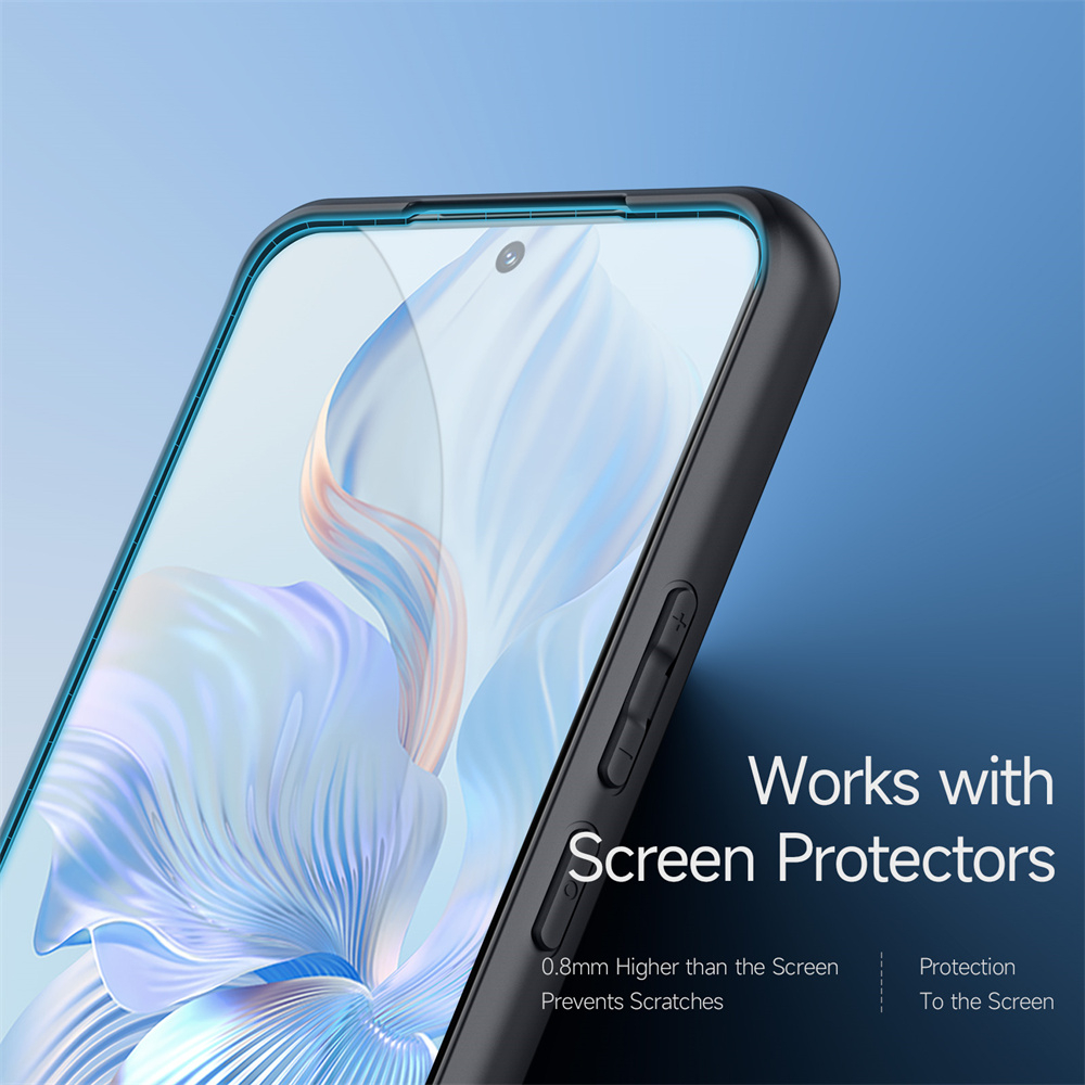 UFLAXE AIMO Ốp Cho Honor 90 / Honor 90 Pro / Honor 90 Lite 5G Ốp Lưng Điện Thoại Cứng Chống Sốc Mờ Trong Suốt Chống Ố Vàng Chống Trượt Ốp Bảo Vệ Toàn Diện