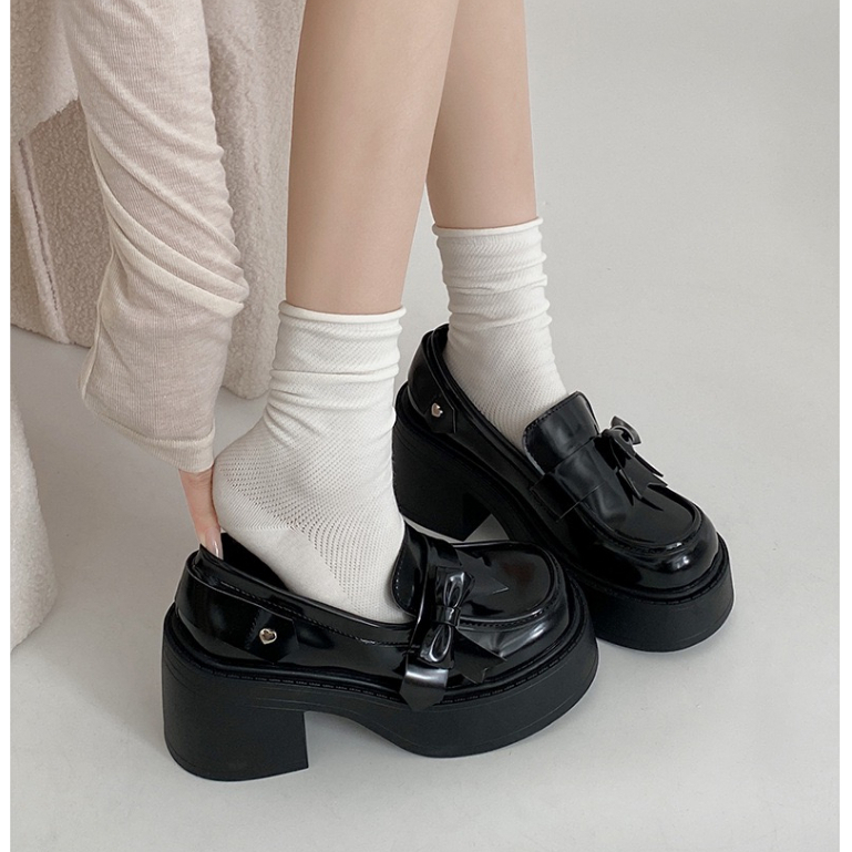 Giày Cao Gót 7.5cm Phong Cách lolita Thời Trang Mới 2023 Cho Nữ giày lolita nữ