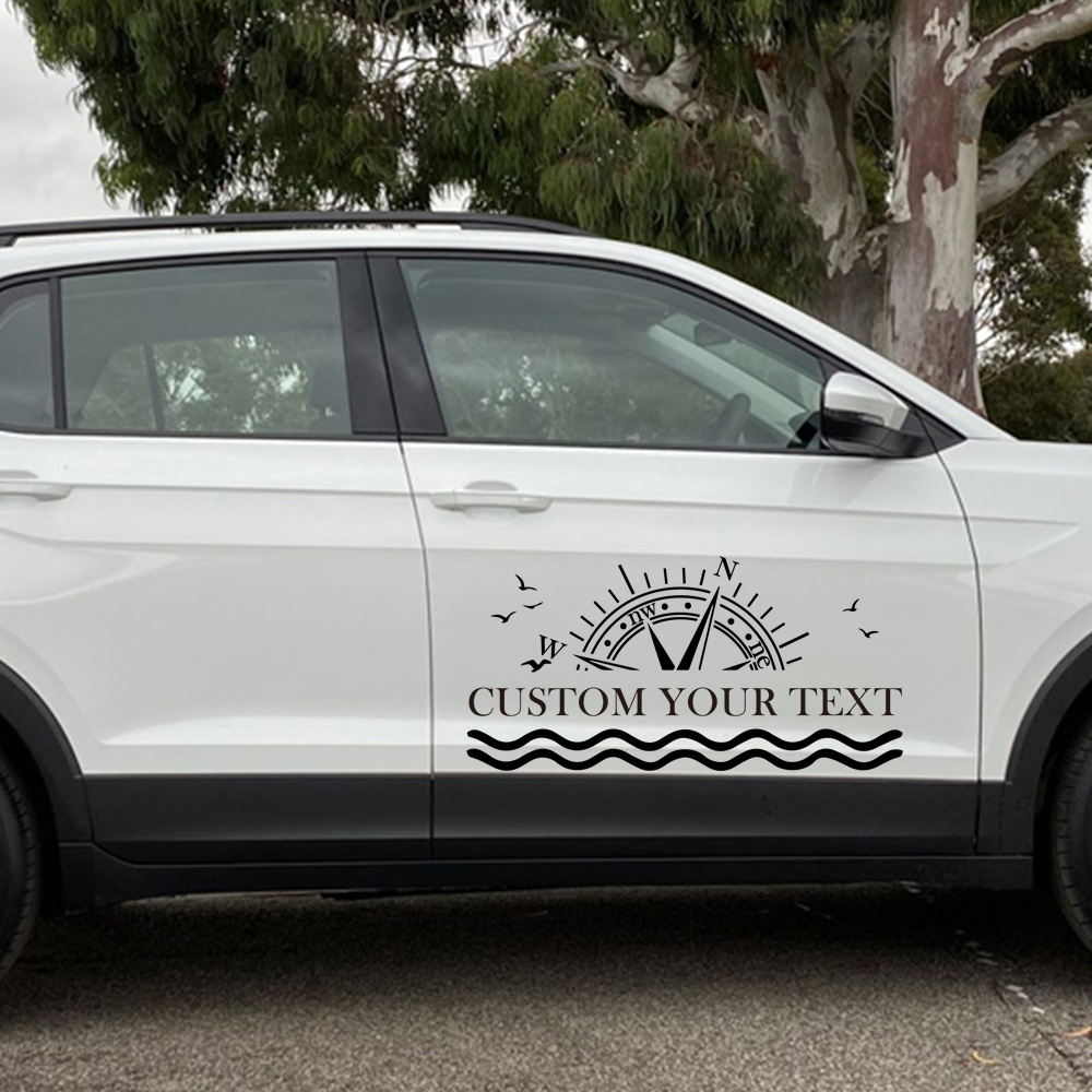 Nhãn Dán Trang Trí Thân Xe Hơi In Chữ adventure Độc Đáo