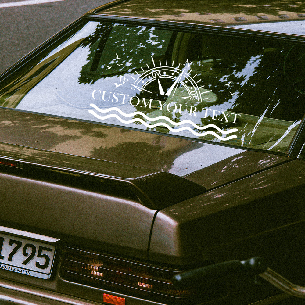 Nhãn Dán Trang Trí Thân Xe Hơi In Chữ adventure Độc Đáo