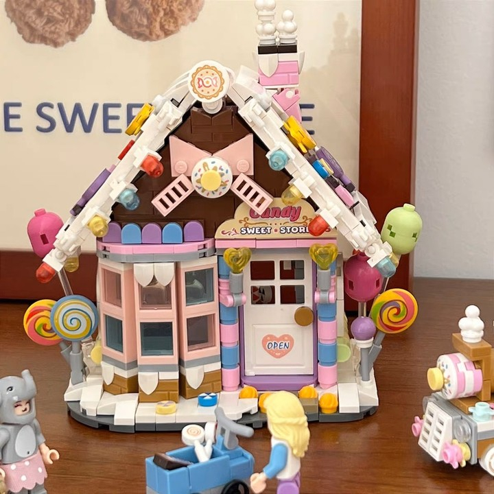 Mới Bộ Đồ Chơi Lắp Ráp Ngôi Nhà 1224