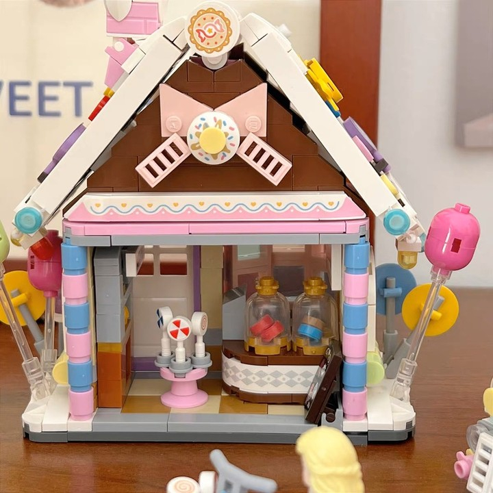 Mới Bộ Đồ Chơi Lắp Ráp Ngôi Nhà 1224