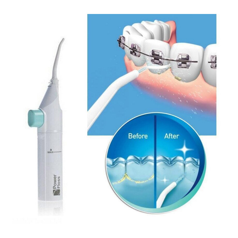KANGJIA  Máy rửa răng Máy súc miệng gia đình Máy tưới tiêu nha khoa cầm tay Làm sạch vật lạ Nhanh chóng làm sạch cặn thức ăn Máy làm sạch răng