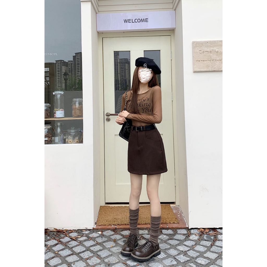 67552 Miễn Phí Lót Thắt Lưng Váy Cạp Cao