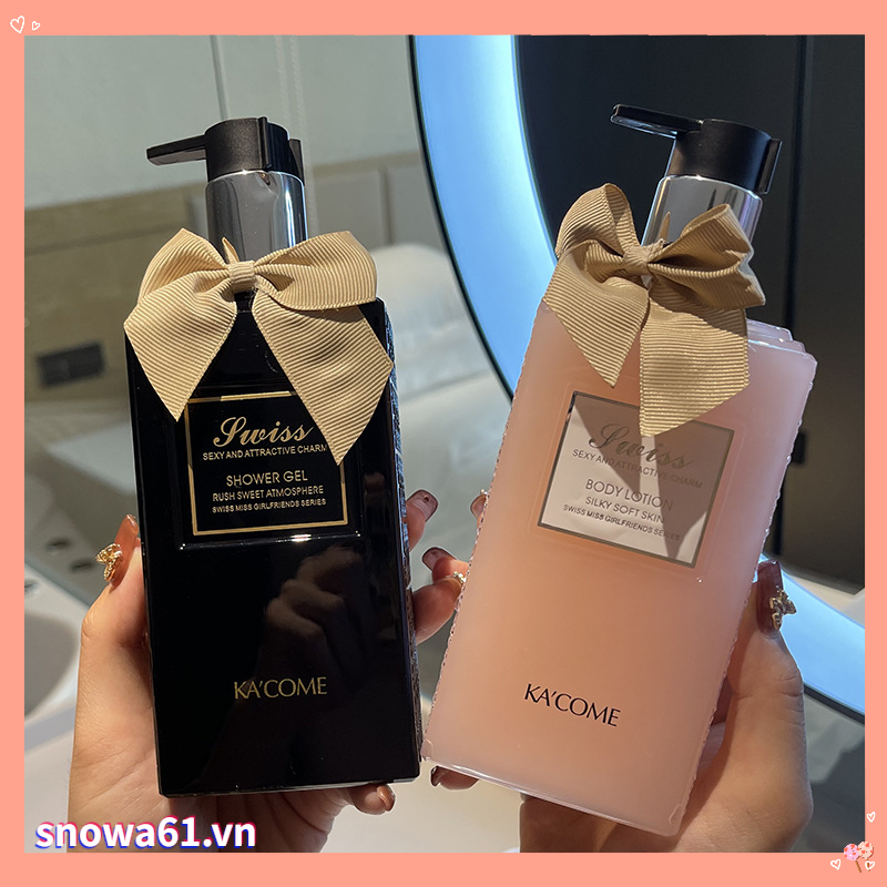 Gel Tắm Nước Hoa Toàn Thân Dưỡng Ẩm Làm Trắng Da Có Hương Thơm Lâu Phai
