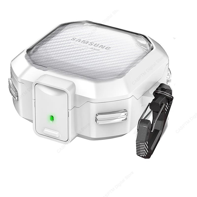 Ốp Bao Da Điện Thoại Trong Suốt Họa Tiết Sợi carbon Cho samsung galaxy buds 2 pro samsung galaxy buds live 2 pro buds2 2pro