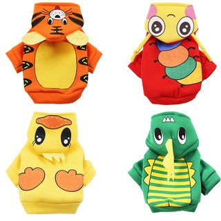 Áo hoodie Hình Khủng Long Hoạt Hình Cho Thú Cưng