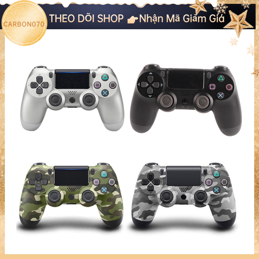 Tay cầm Chơi Game PS4 Có Dây【Carbon070】