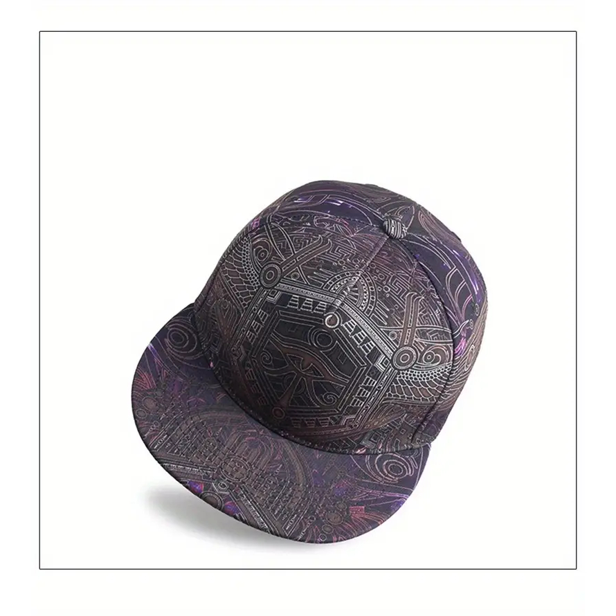 Mũ Lưỡi Trai Thời Trang hip hop Chất Lượng Cao In Họa Tiết vintage Có Thể Điều Chỉnh Kích Thước Cho Nam Và Nữ