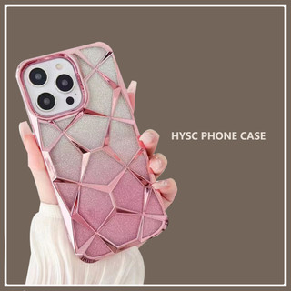 Gradient gold and blue ins style electroplated diamond water cube iphone case cho iphone 11 pro max 11 pro max 11 max 11 pro max 11 tiktok phong cách phụ nữ phòng chống rơi