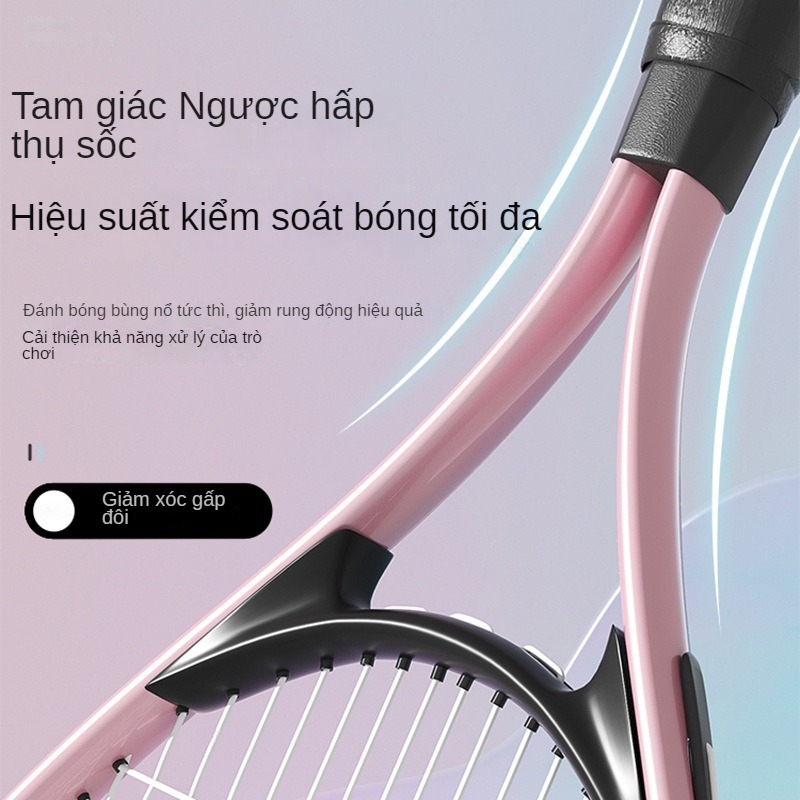 Bộ Vợt tennis Kèm Dây Đàn Hồi Cho Người Mới Bắt Đầu Vợt Tennis Có Dây Cho Người Mới Bắt Đầu LEANN
