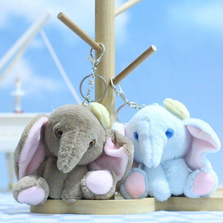 Hoạt Hình Móc Khóa Hình Voi Nhồi Bông Đáng Yêu