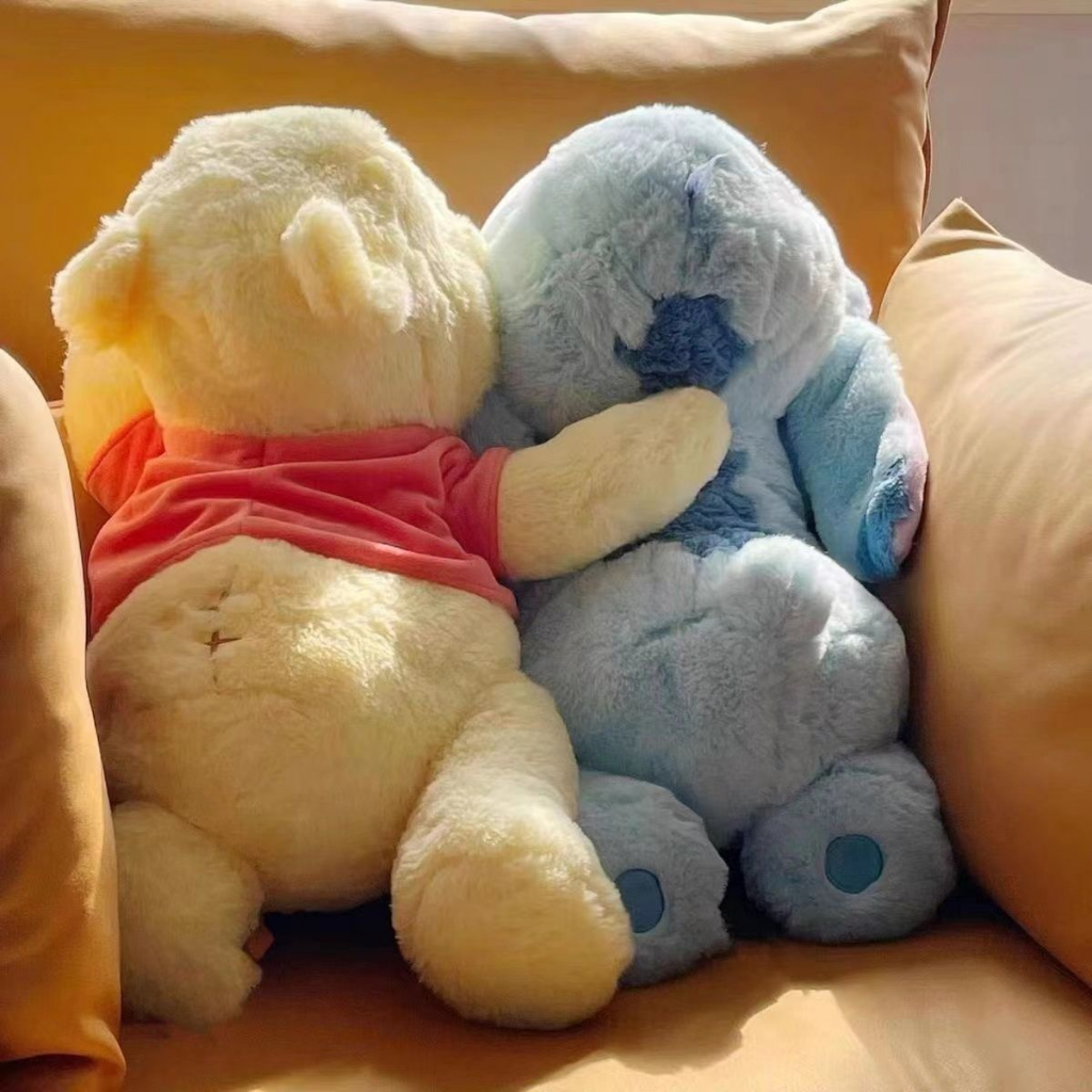 Dễ Thương Ngủ Stitch Búp Bê Sang Trọng Đồ Chơi Stitch Ngủ Búp Bê Siêu Mềm Sang Trọng Đồ Chơi Quà Tặng Sinh Nhật